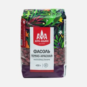 Фасоль Агро-Альянс Экстра темно-красная 450г