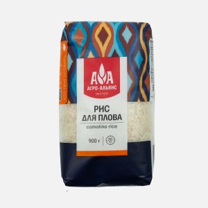 Рис Агро-Альянс Экстра для плова 900г