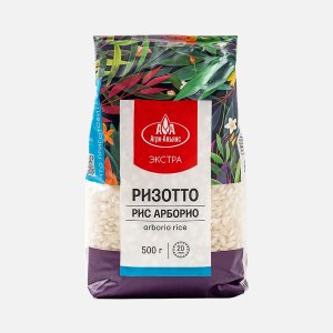 Рис Агро-Альянс Экстра Ризотто Арборио 500г