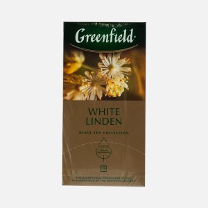 Чай Гринфилд Вайт Линден 25пак*1,5г к/к 37,5г