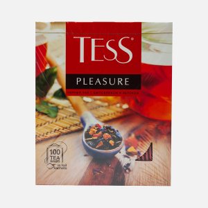 Чай Тесс Плэжа черный 100пак*1,5г к/к 150г
