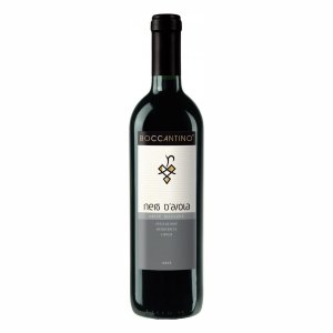 Вино Боккантино Неро д'Авола Сицилия сортовое ординарное красное сухое 7.5-13% ст/б 0,75л