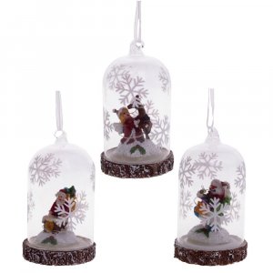 Украшение елочное Колокольчик L7 W7 H16см 741093