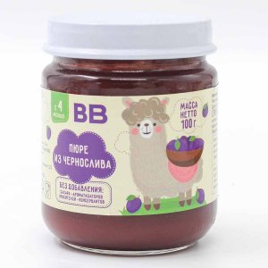 Пюре Вкусвилл из чернослива 100г