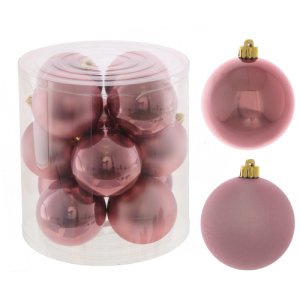 Украшение елочное Шар D8см L19 W19 H21,5см 12шт 753669