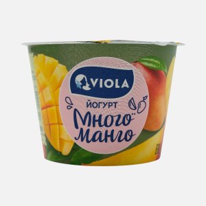 Йогурт Виола Вери Берри с манго 2.6% пл/ст 180г
