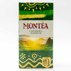 Чай Монти Китайский зеленый в саше 25шт*1,8г