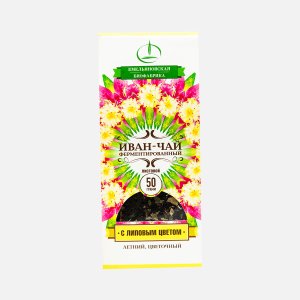 Напиток чайный Емельяновская Биофабрика Иван-чай с лип цвет 50г