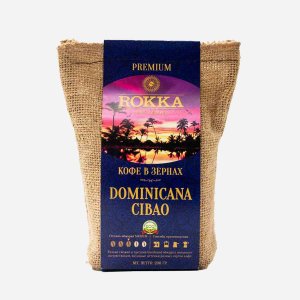 Кофе Рокка Доминикана зерно джут 200г