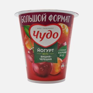 Йогурт Чудо Вишня/Черешня 2% пл/ст 290г