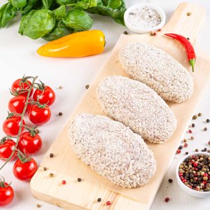 Котлеты Домашние из говядины и свинины замороженные п/ф вес