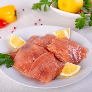 Горбуша слабосоленая вес 