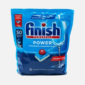 Средство Финиш Все в 1 д/посуд машин 50шт 845г