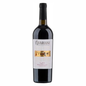 Вино Гвариани Мукузани сортовое выдержанное красное сухое 10-12.5% ст/б 0,75л