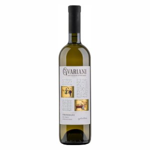 Вино Гвариани Пиросмани ординарное белое сухое 10-12% ст/б 0,75л