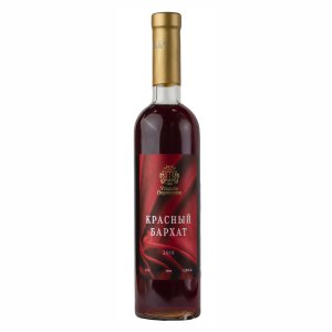 Вино Усадьба Перовских Красный Бархат красное сладкое 12% ст/б 0,5л