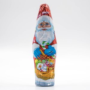 Фигурка Шоколадный мир шоколадная Дед Мороз/Снегурочка/Снеговик 40г