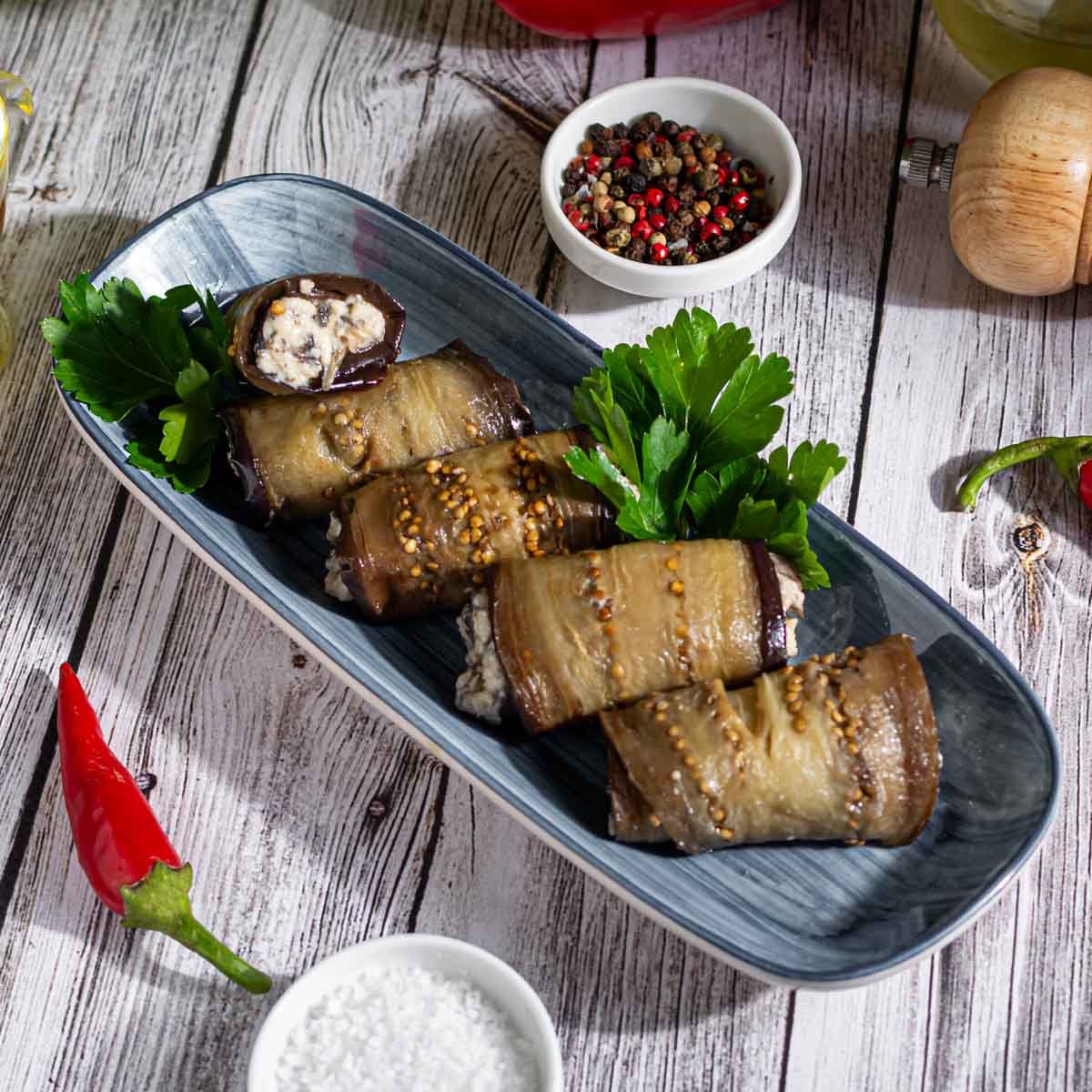 Закуска из баклажан Грибная вес Закуска из баклажан Грибная вес