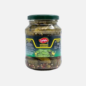 Корнишоны Лорадо 3-6см маринованные ст/б 370г