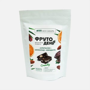 Конфеты Финика Апельсин/шоколад миндаль финиковые 150г