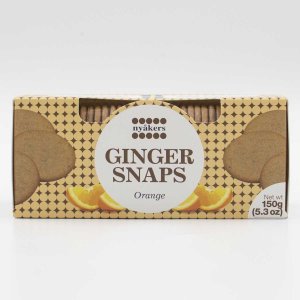 Печенье Нуакерс Ориджинал хрустящее имбирное со вкусом апельсина 150г