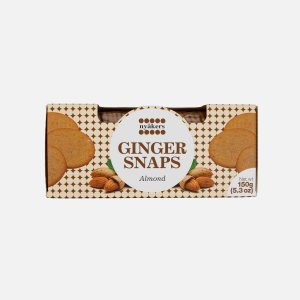 Печенье Нуакерс Ориджинал хрустящее имбирное со вкусом миндаля 150г