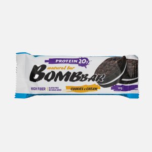 Батончик Бомббар печенье с кремом неглазированный протеиновый 60г