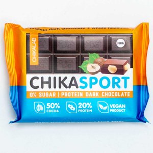Шоколад Чикалаб с фундуком темный 100г