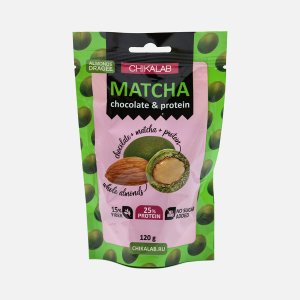 Драже Чикалаб Миндаль в белом шоколаде с матчей 120г