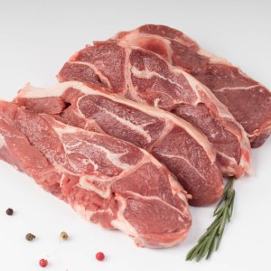 Стейк из лопатки баранины н/к п/ф вес Разруб крестьянский