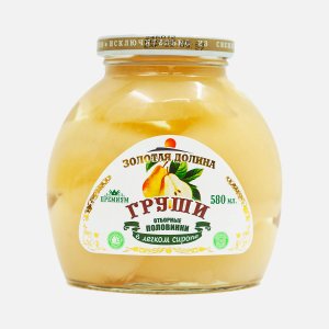 Груши Золотая долина в лекг сиропе ст/б 530г