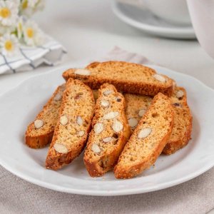 Печенье Бискотти с миндалем к чаю вес