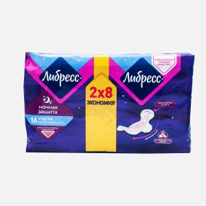 Прокладки Либресс Ультра ночные 16шт
