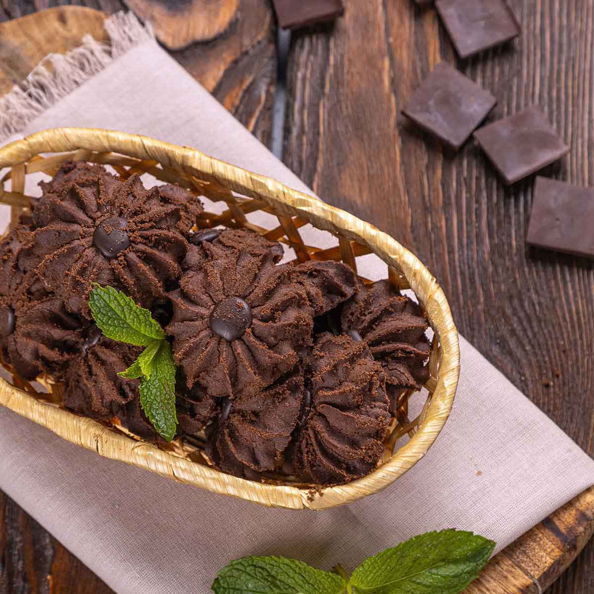 Печенье Брауни Курабье к чаю вес