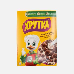 Завтрак Хрутка шоколадный к/к 350г