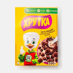 Завтрак Хрутка Дуо шоколадный к/к 350г