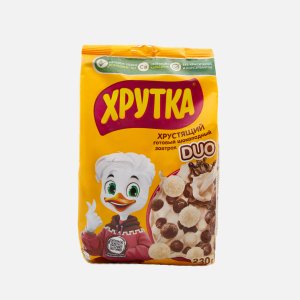 Завтрак Хрутка Дуо шоколадный м/у 230г