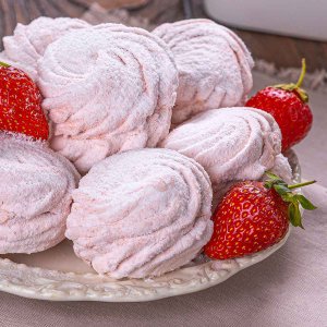 Зефир с клубникой вес