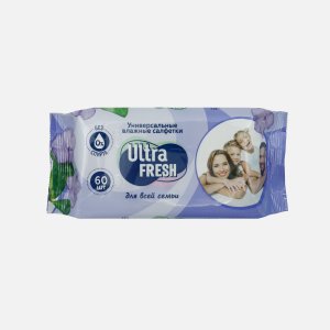 Салфетки Ультра Фреш для всей семьи 60шт