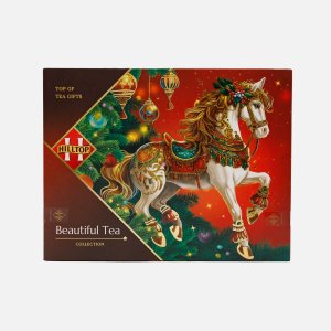 Набор чайный Хилтоп Праздничный подарок к/к 120г