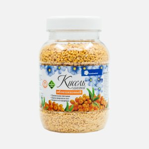 Кисель Алтайский лен льняной облепиховый пл/б 300г