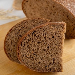 Хлеб ржаной без дрожжей вес