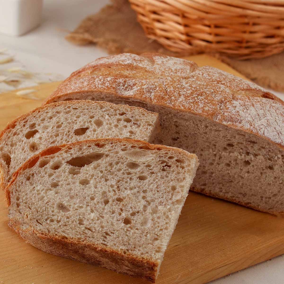 Хлеб на Вермонтской закваске вес