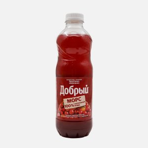 Морс Добрый Брусника/морошка пэт 0,97л