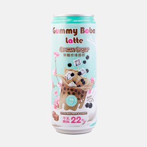 Напиток О'с Бабл Гумми Боба Латте Браун шуга 470мл