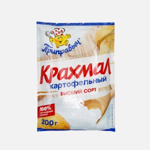 Крахмал Приправыч картофельный высший сорт 200г