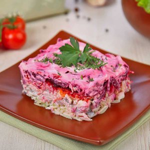 Салат Сельдь под шубой вес