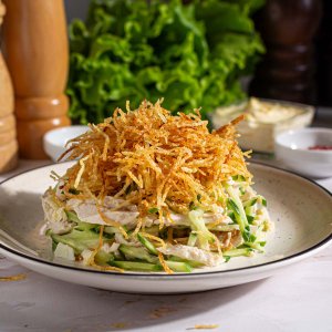 Салат Гнездо глухаря с курицей вес