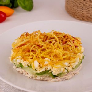 Салат Гнездо глухаря с курицей вес
