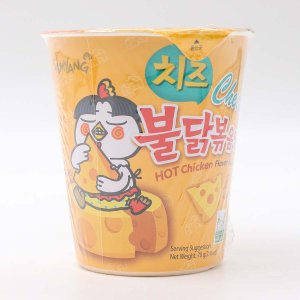 Лапша Самянг жгучая курица и сыр острый вкус стакан 70г